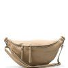 Kožená crossbody ledvinka Tracy taupe
