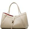 Kožená kabelka Nala béžová