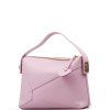 Kožená kabelka Licia růžová
