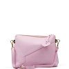 Kožená kabelka Licia růžová
