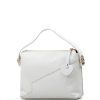Kožená kabelka Licia bílá