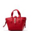 Kožená kabelka Rocca červená