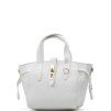 Kožená kabelka Rocca bílá