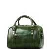 Kožená kabelka Sharon zelená