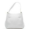 Kožená kabelka Fatin bílá