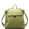Kožený batůžek Zavia zelený