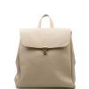 Kožený batůžek Zavia béžový
