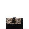 Kožená crossbody kabelka Doca černá