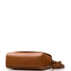 Kožená crossbody kabelka Otilia koňakově hnědá