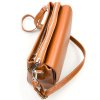 Kožená crossbody kabelka Otilia koňakově hnědá