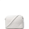 Kožená crossbody kabelka Leia bílá
