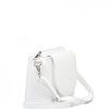 Kožená crossbody kabelka Otilia bílá