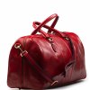 Kožená cestovní taška Josslyn červená