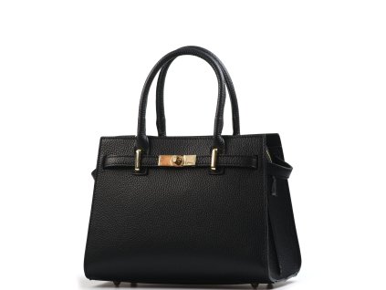 Kožená kabelka Liliane černá