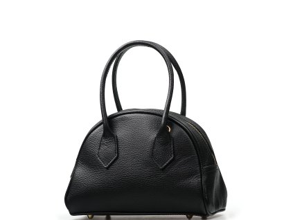 Kožená kabelka Tillie černá