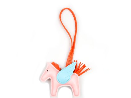 Přívěsek na kabelku kůň růžový