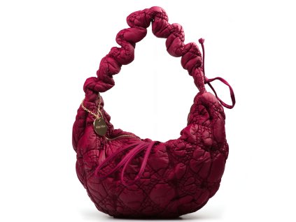 Kabelka prošívaná Alex Max vínově červená