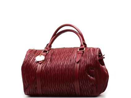 Kabelka Alex Max vínově červená