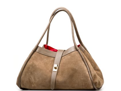 Kožená kabelka Rossa fango