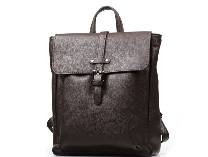 Kožený batůžek Isabella tmavě hnědý