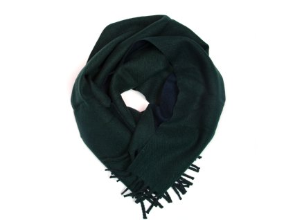 Dámský oboustranný šál Fedra zelený