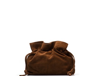 Kožená kabelka Maris hnědá