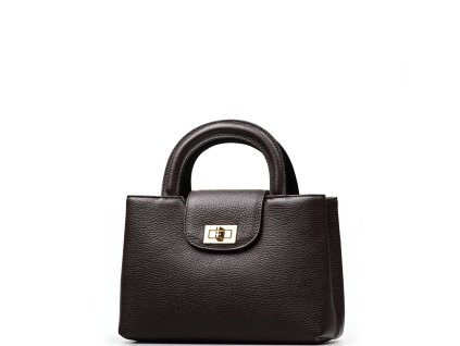 Kožená kabelka Azalea tmavě hnědá