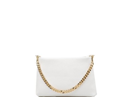 Kožená kabelka Anette bílá