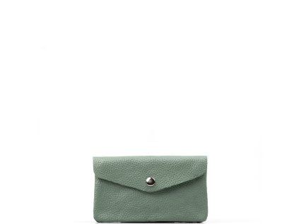 Kožené pouzdro mentolové