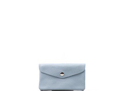 Kožené pouzdro světle modré