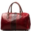 Kožená cestovní taška Tonny červená