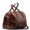 Kožená cestovní taška Verity hnědá