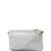 Kožená crossbody kabelka Alison bílá