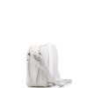 Kožená crossbody kabelka Leia bílá