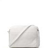 Kožená crossbody kabelka Leia bílá