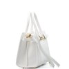 Kožená kabelka Liliane bílá