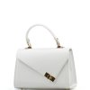 Kožená kabelka Milla bílá