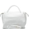 Kožená kabelka Rosine bílá