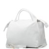 Kožená kabelka Rosine bílá