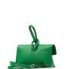 Kožená kabelka Valerie zelená