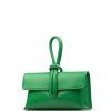 Kožená kabelka Valerie zelená