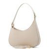Kožená kabelka Viviana béžová