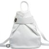 Kožený batůžek Alma bílý