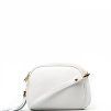Kožená crossbody kabelka Odette bílá