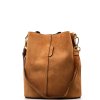 Kožená kabelka Zoe koňakově hnědá