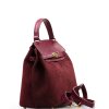 Kožená kabelka Conny bordó