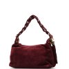 Kožená kabelka Hania bordó