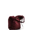 Kožená kabelka Stina bordó