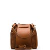 Kožená kabelka Grazia koňakově hnědá