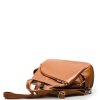 Kožený batůžek Mavis koňakově hnědý